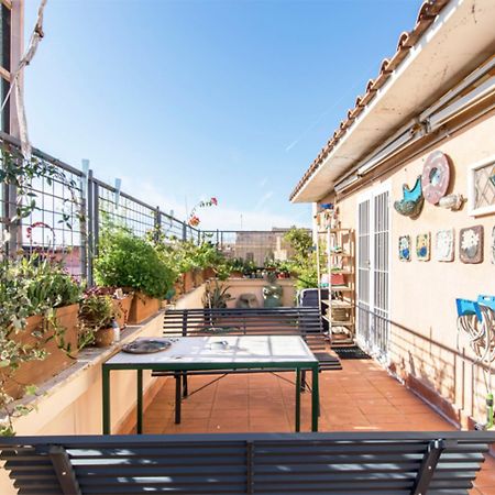 Rosa'S Terrace Roma Panoramic Penthouse Apartment Luaran gambar