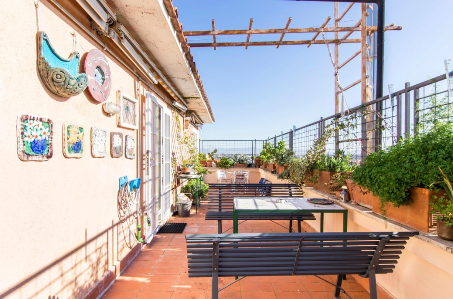 Rosa'S Terrace Roma Panoramic Penthouse Apartment Luaran gambar